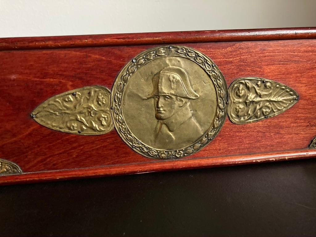 Other Russian Centennial Wood and Brass Box with Portrait of Napoleon1