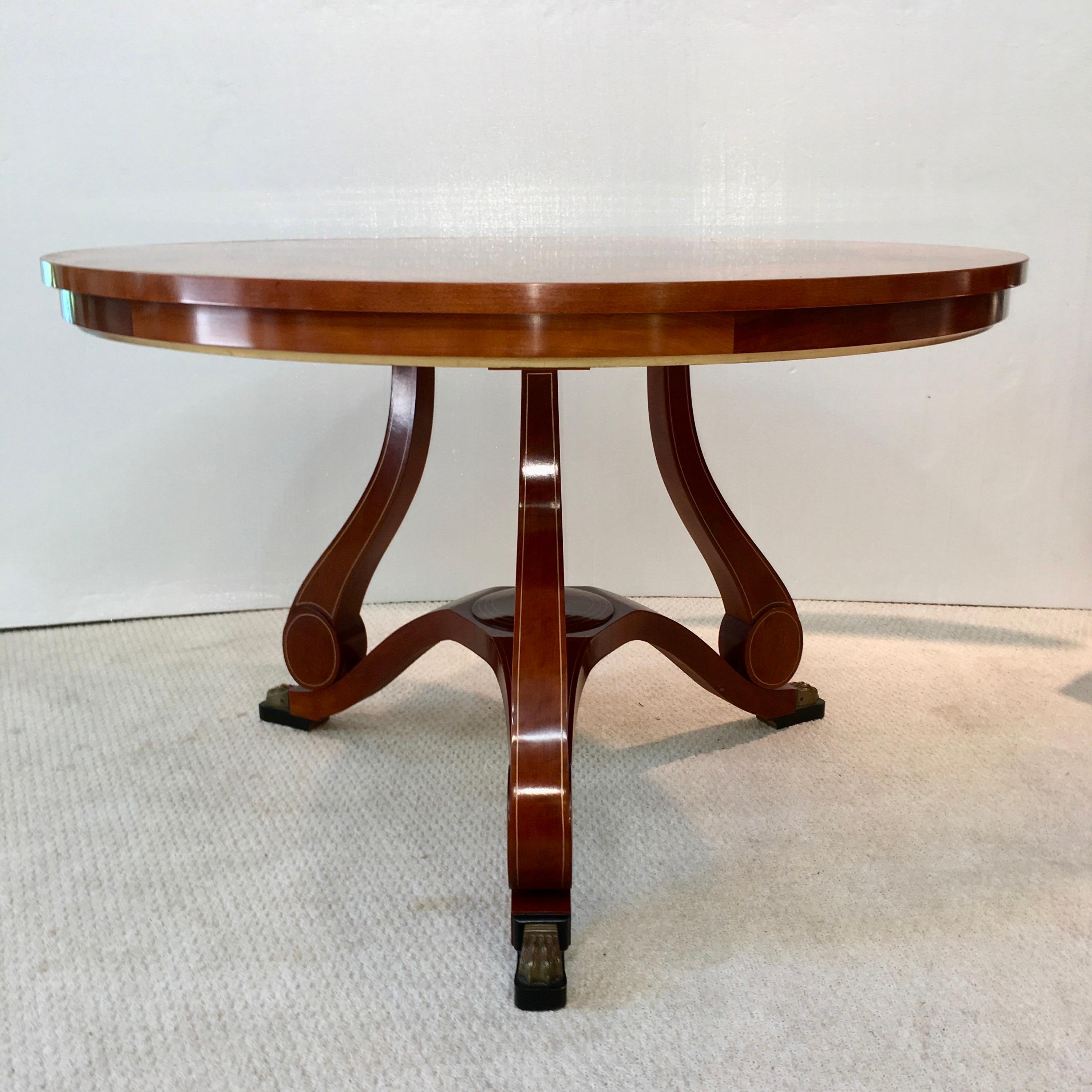 Late 20th Century Russian Center Table by John Widdicomb