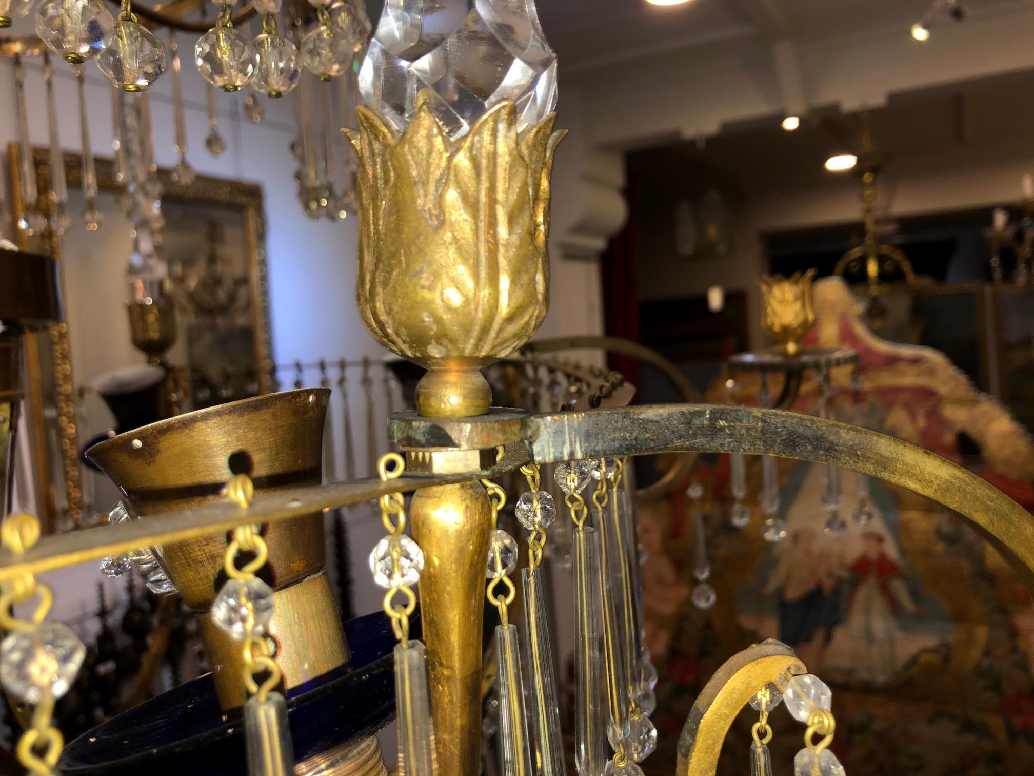Neoclassical Russian Chandelier For Sale
