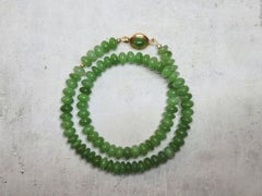 Russian Chatoyant Jade Necklace