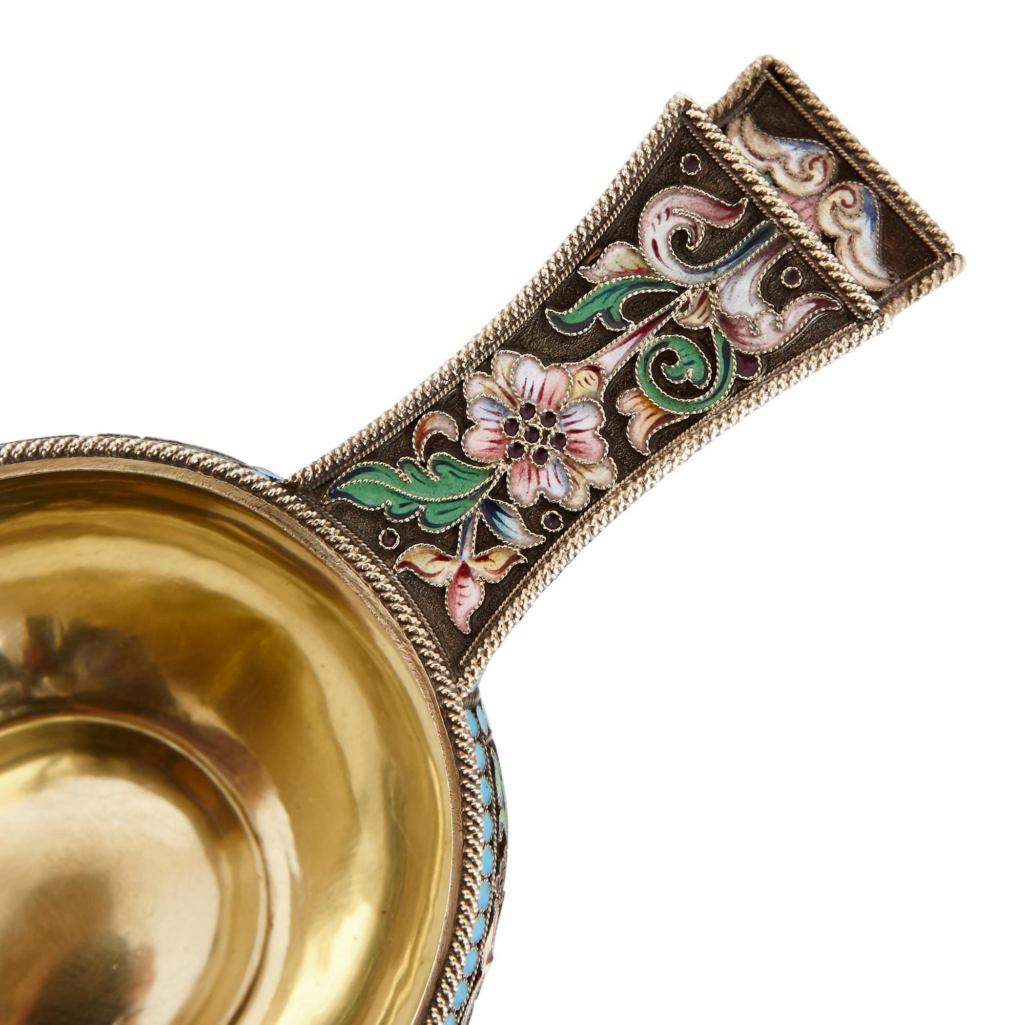 russian cloisonne enamel