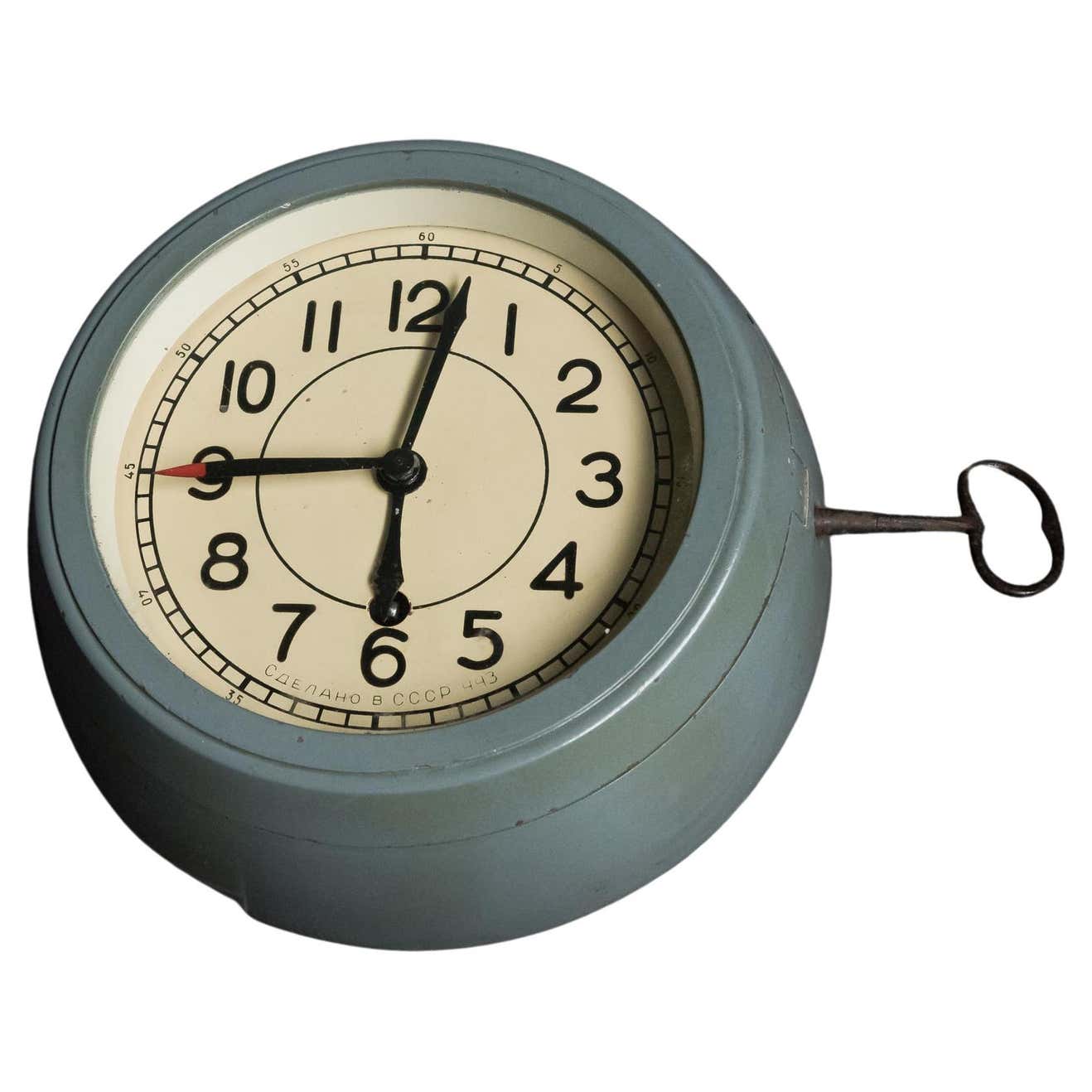 Coldclock Russian Cold War Submarine Clock For Sale at 1stDibs
