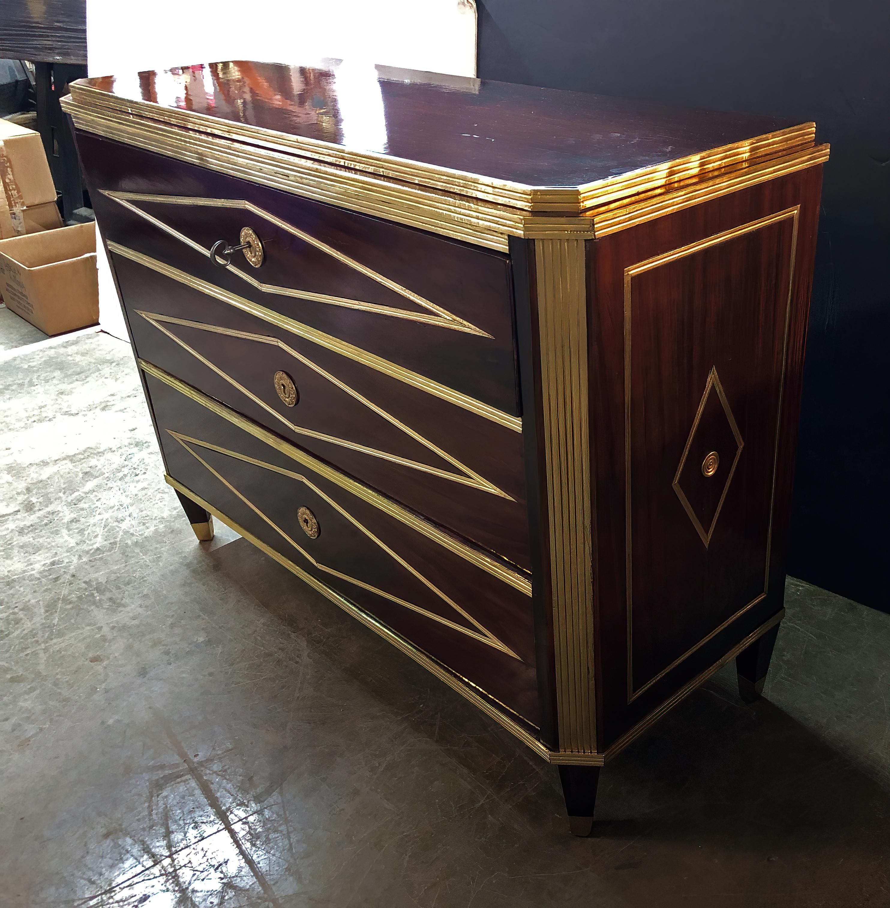 Mahogany Russian Commode