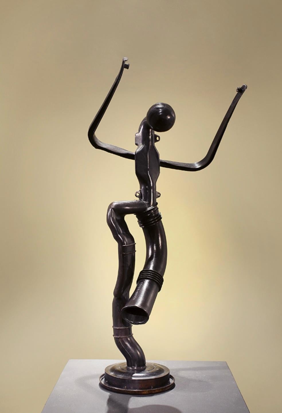 Escultura de bronce Bailarina rusa en negro 2013 por Jerry Ross Barrish Bronce en venta