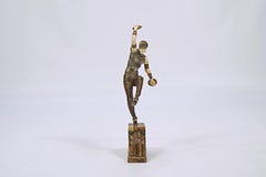 "Russian Dancer" 'Nijinsky' by Demetre H. Chiparus.