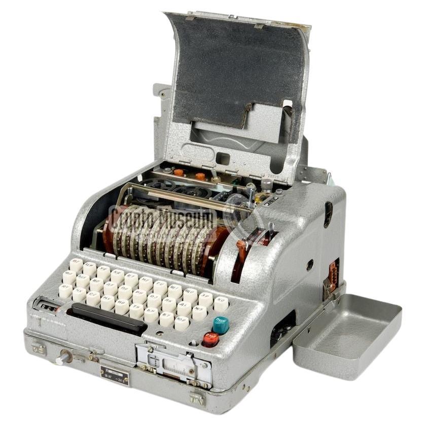 Russian Electromechanical Wheel-Based Cipher Machine Fialka M 125 For Sale