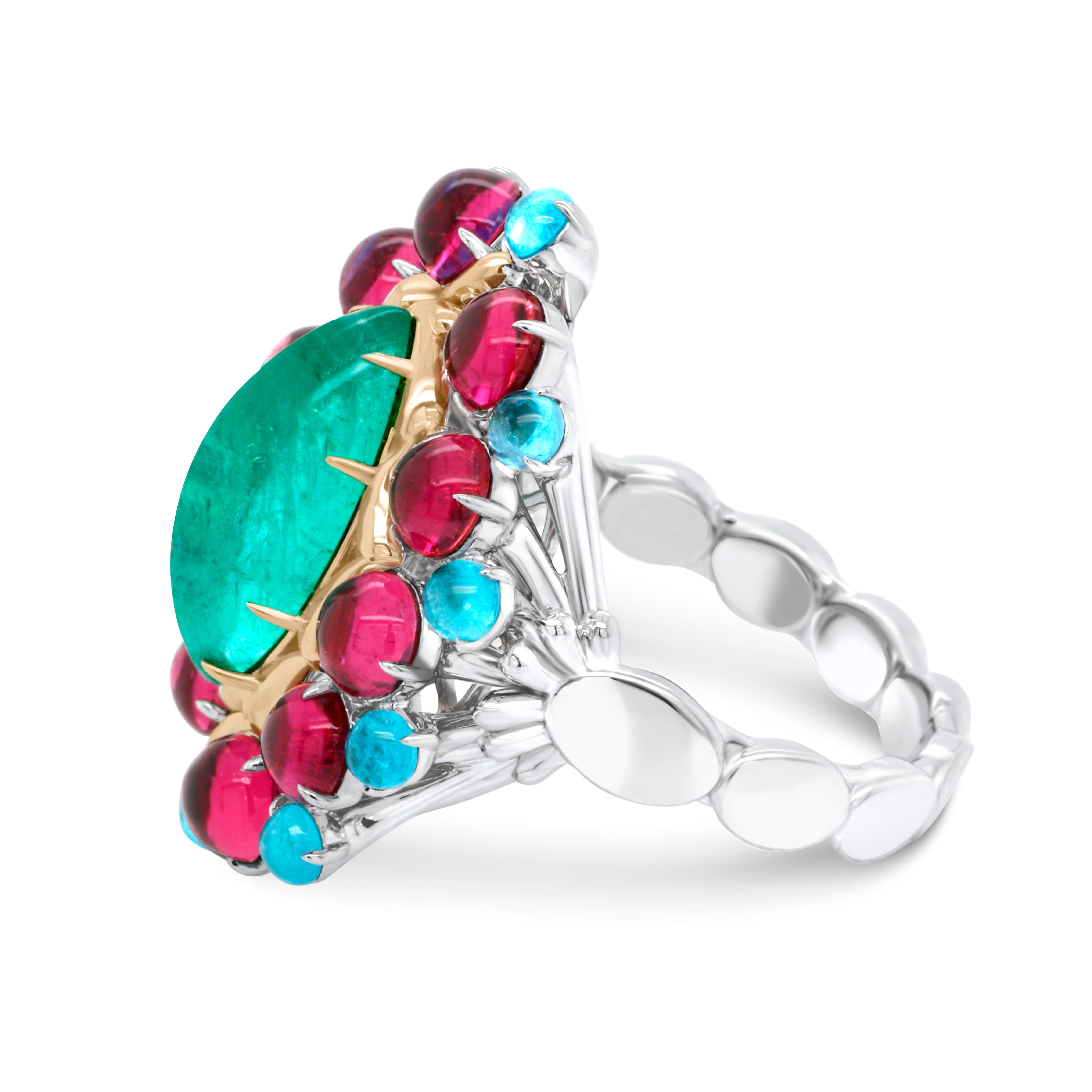 russian emerald ring