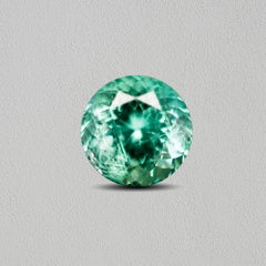 Russian Emerald Ring Gem 0.31 Carat Weight