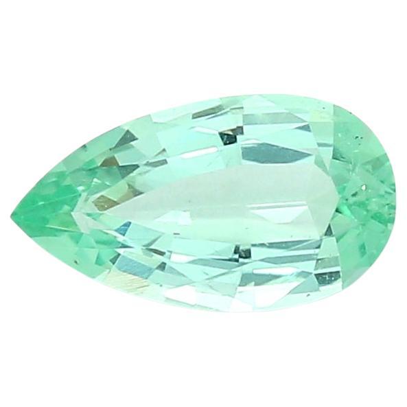 Russischer Smaragd-Ring-Edelstein 1,13 Karat, ICL-zertifiziert