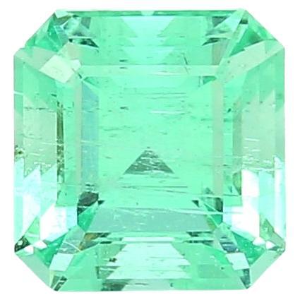 Russian Emerald Ring Gem 1.84 Carat Weight ICL Certified
