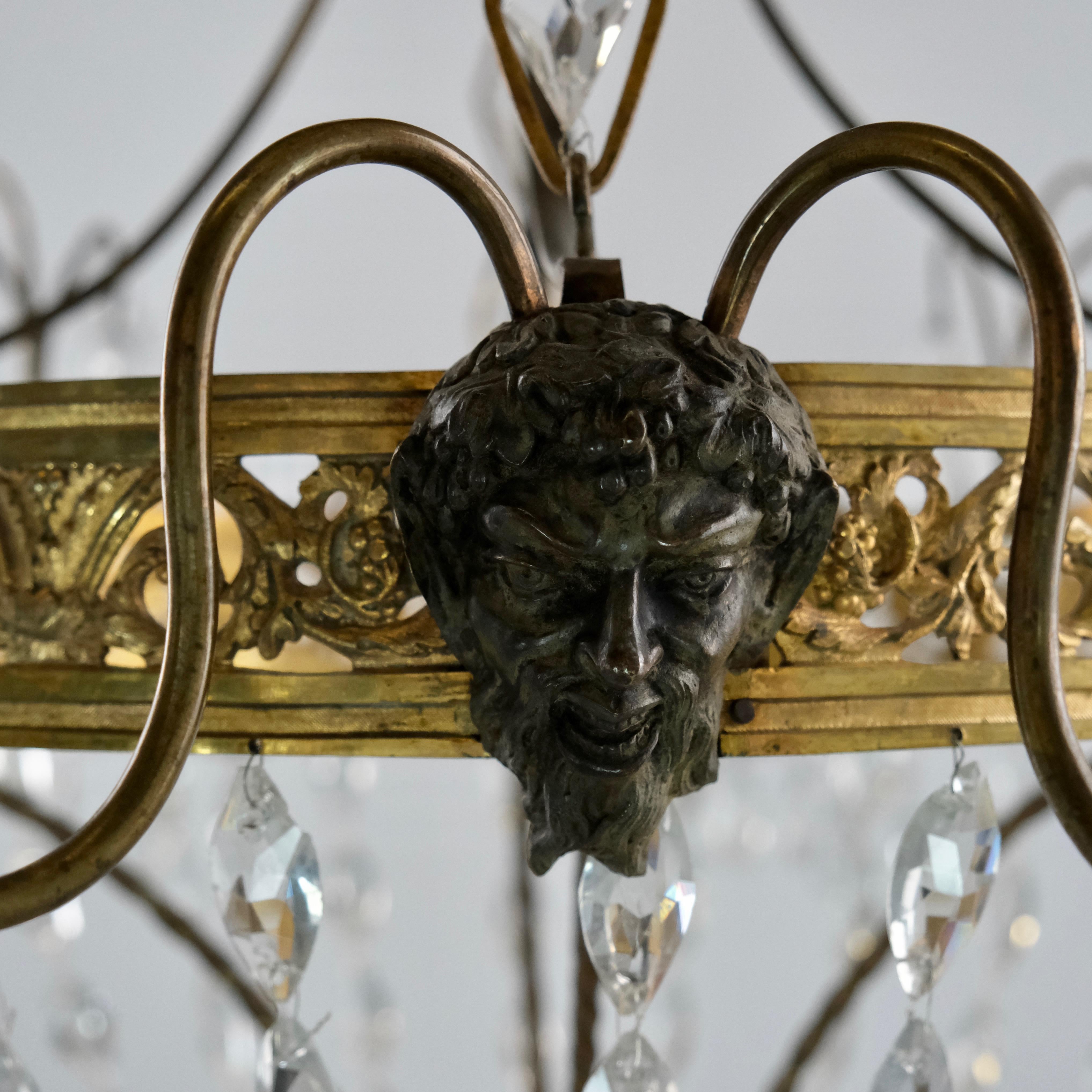 Russian Empire Chandelier, Early 19th C 5