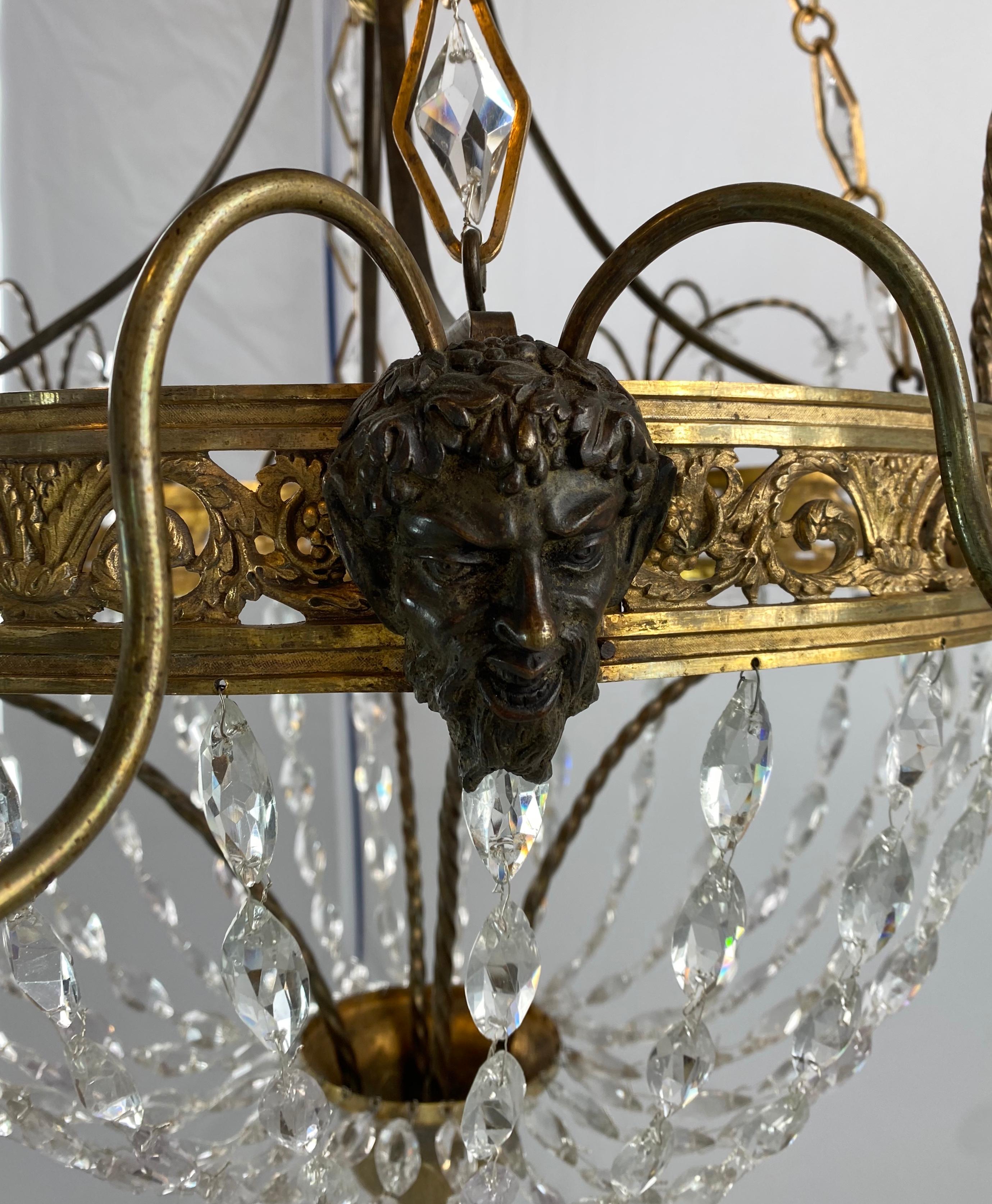 19th Century Russian Empire Chandelier, Early 19th C