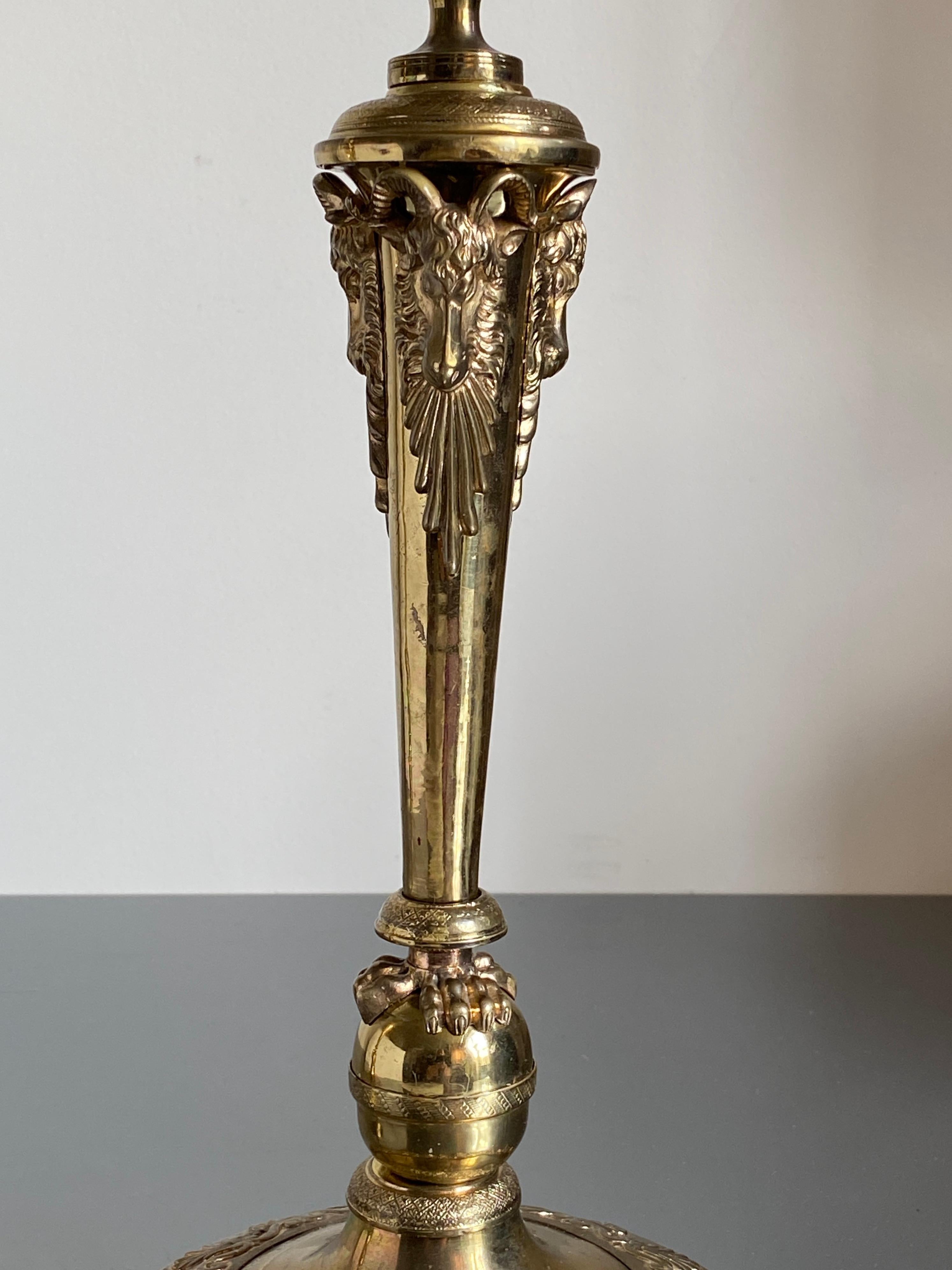Russian Empire Gilt Bronze Candlesticks in the manner Pierre-Philippe Thomire For Sale 2