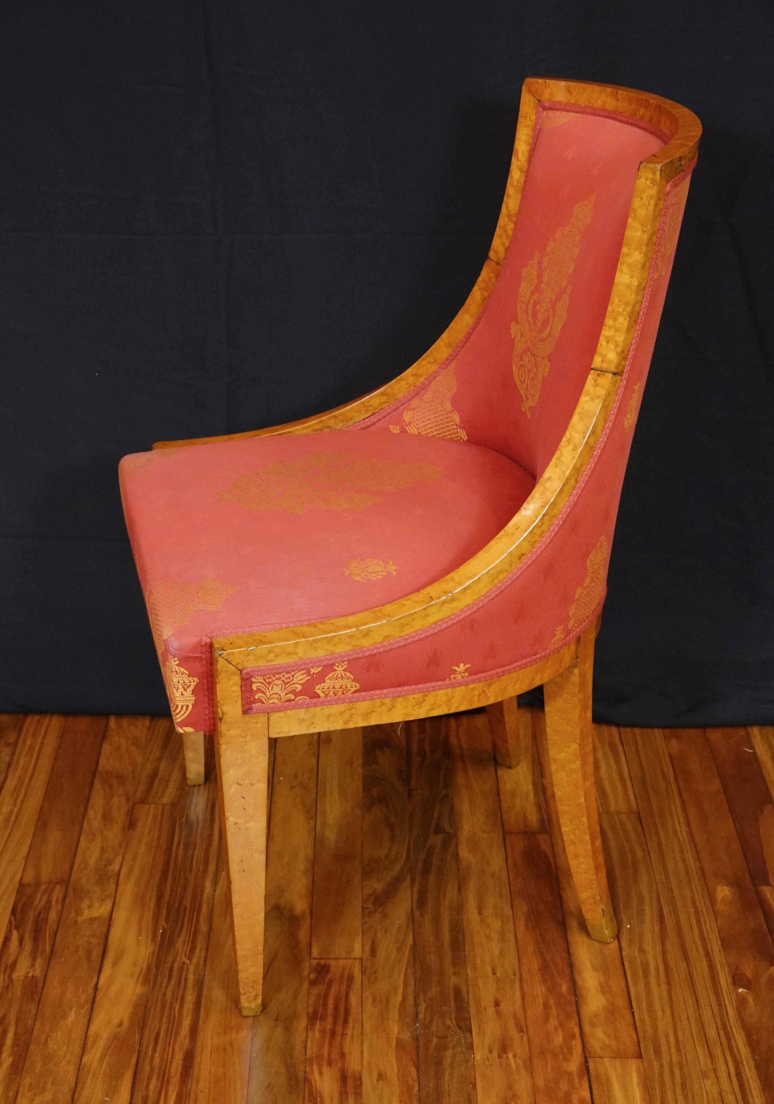 Russian Empire Period Desk Chair  For Sale 2