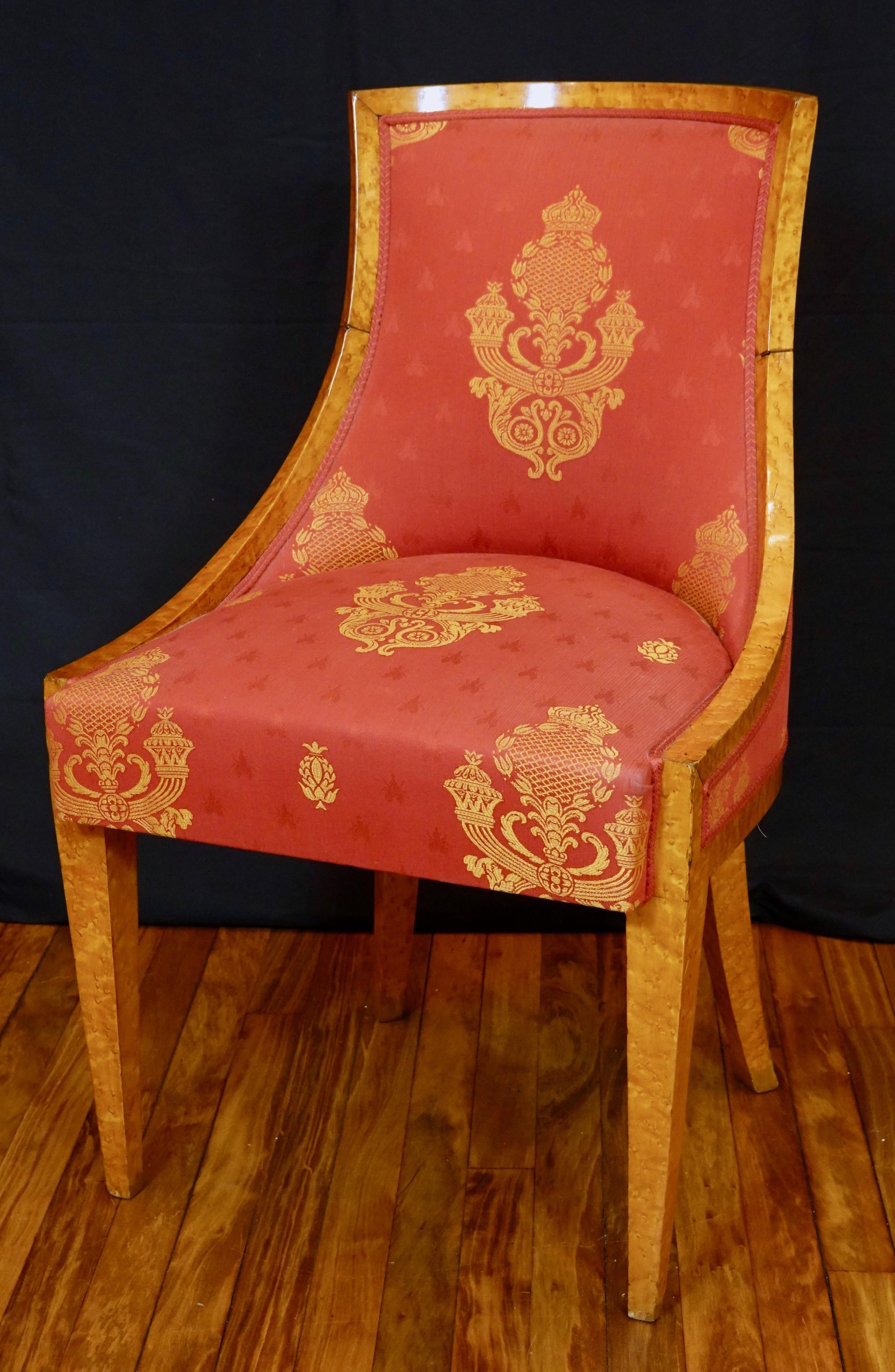 Russian Empire Period Desk Chair  For Sale 4
