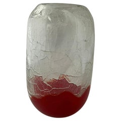 Russian Glass Vase by Svetlana Beskinskaja, 1960s
