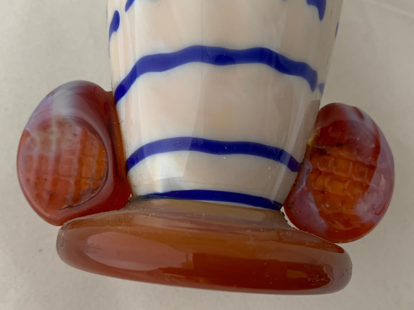 Russian Glass Vase from Red May, 1968 For Sale 1