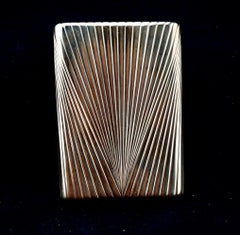 Russian Gold  14k Cigarette Case St. Petersburg, pre-1917