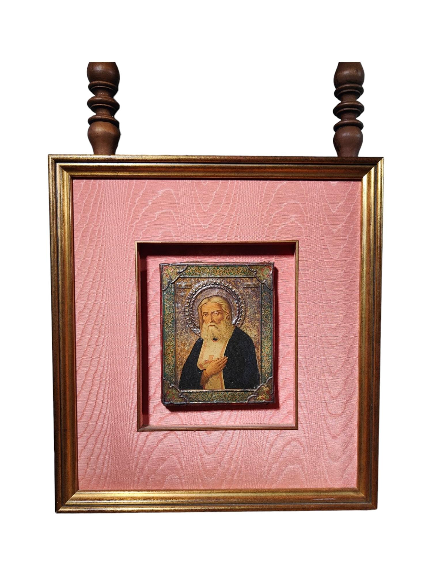 Russian Icon from the 19th Century In Good Condition For Sale In Madrid, ES