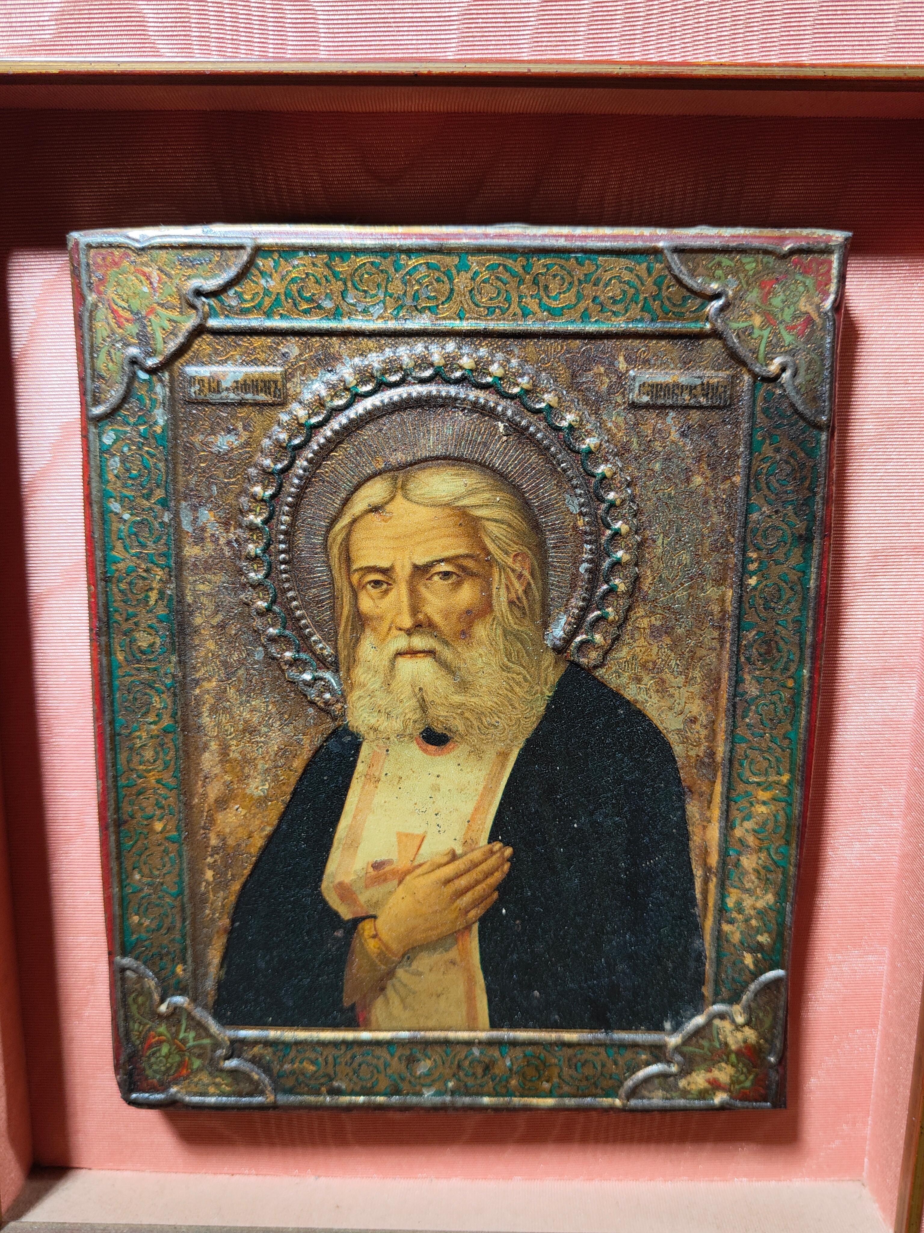 Russian Icon from the 19th Century For Sale 2