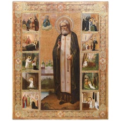 Russian Icon, Late 19th Century