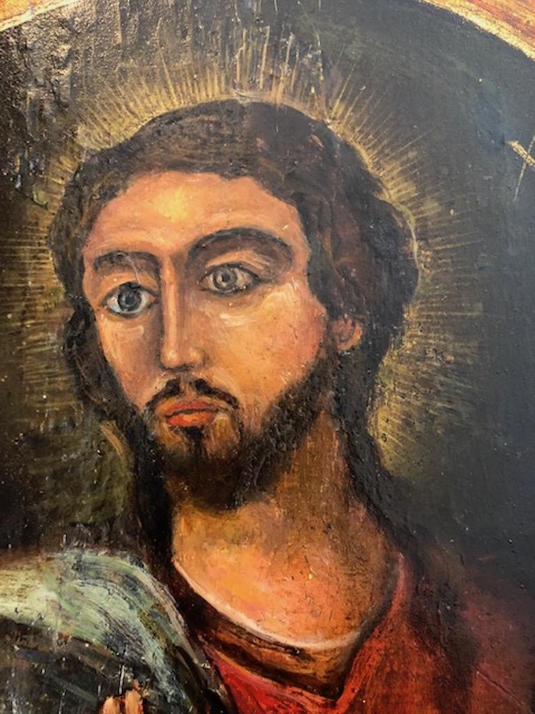 Russian Icon of Christ Pantocrator 1