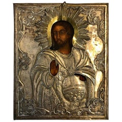 Russian Icon of Christ Pantocrator