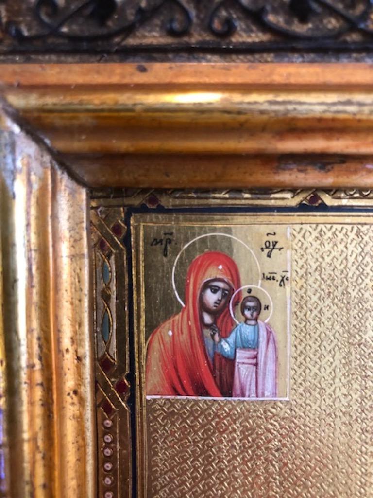 Russian Icon of Saint Julianus In Good Condition In Houston, TX