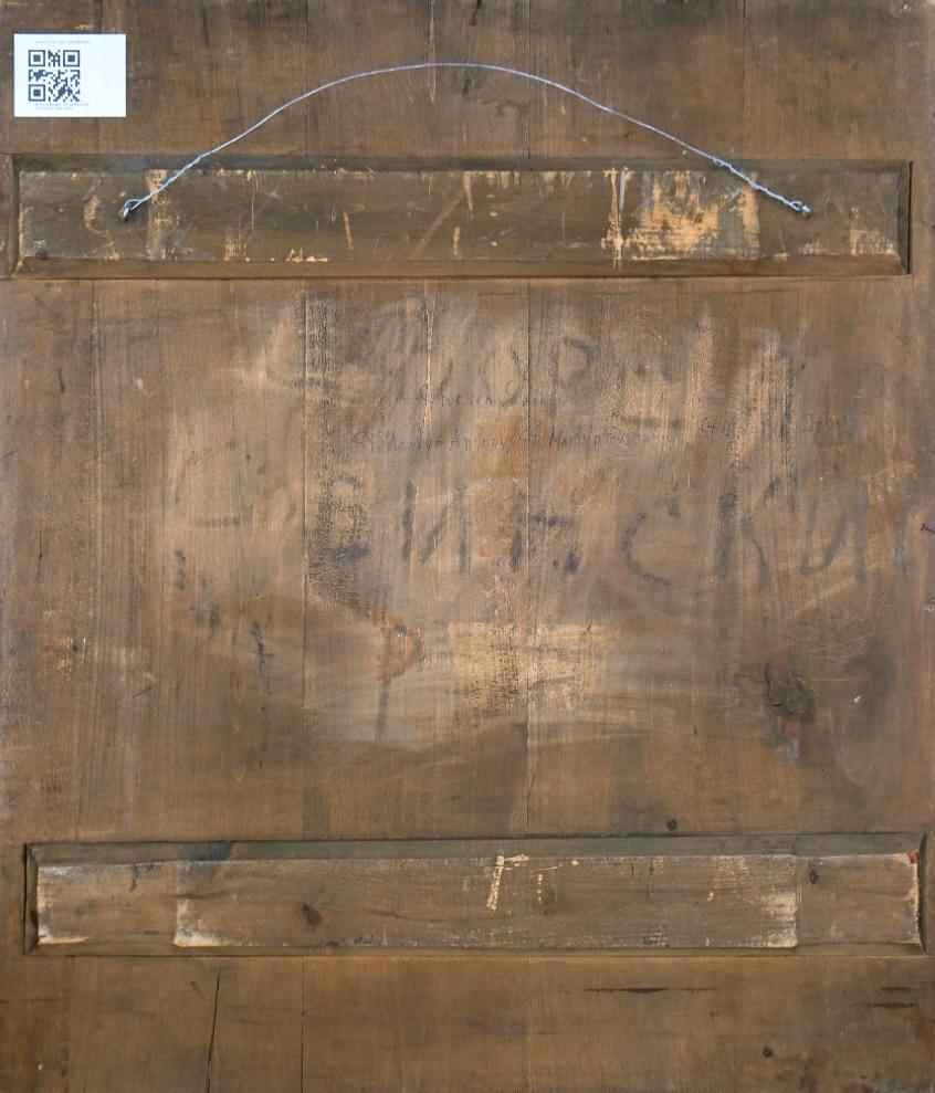 Icono Ruso 'Tres Santos Jerarcas' Panel de Madera de Santos Elegidos en venta 1