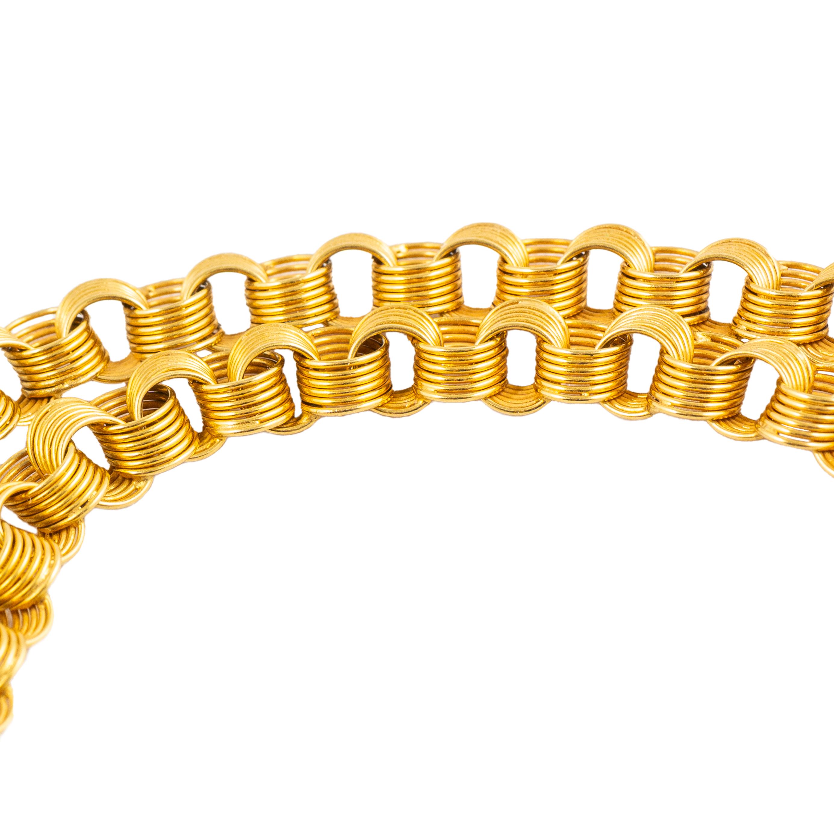 Russian Imperial-era Gold Chain, Moscow, circa 1910 For Sale 1