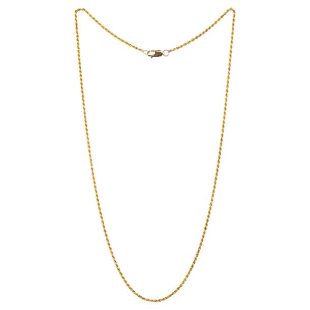 Russian Imperial-era Gold Rope Chain, circa 1900 For Sale at 1stDibs ...