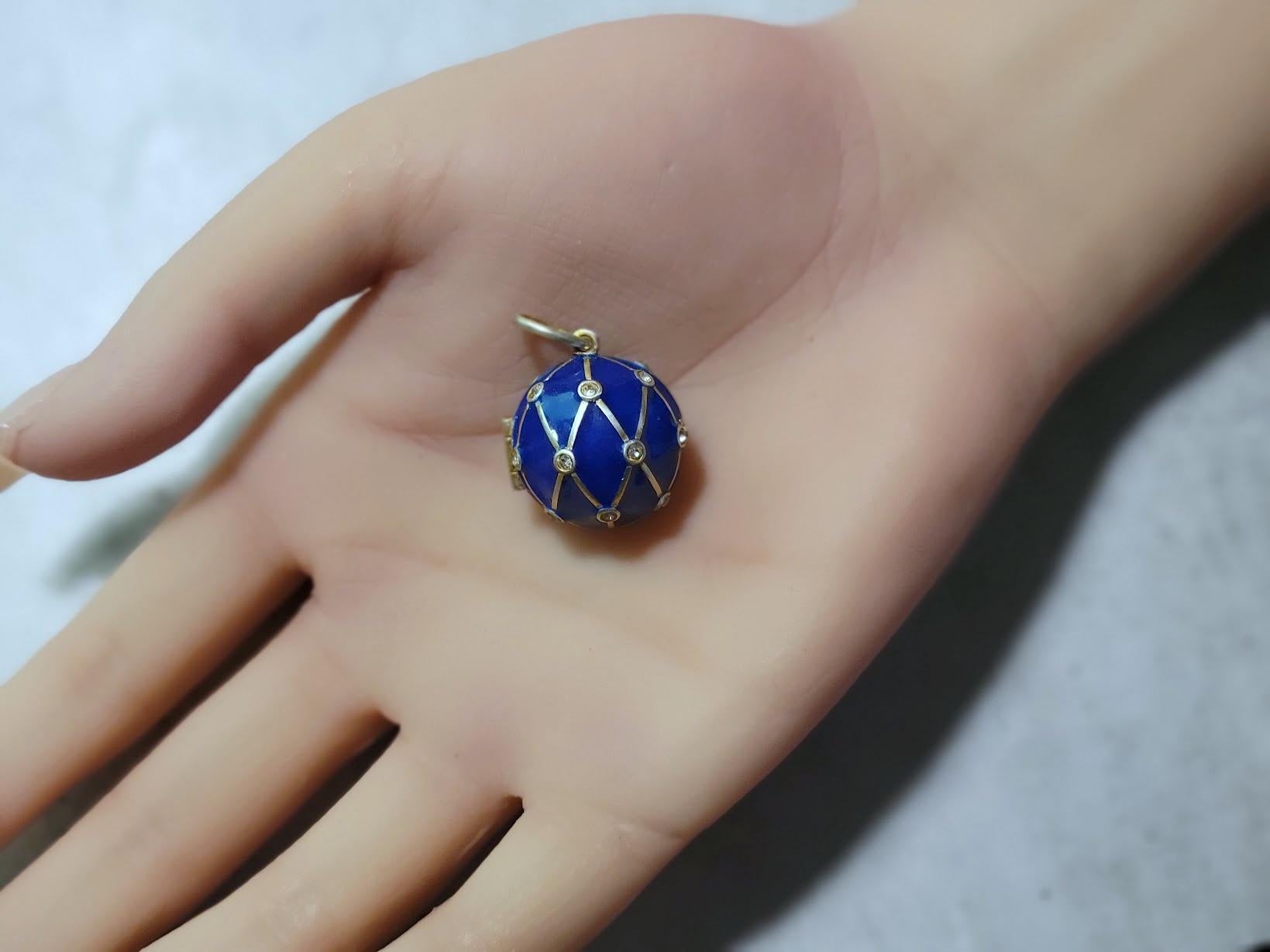 Medaglione imperiale russo Fabergé di Julius Rappoport in vendita 5