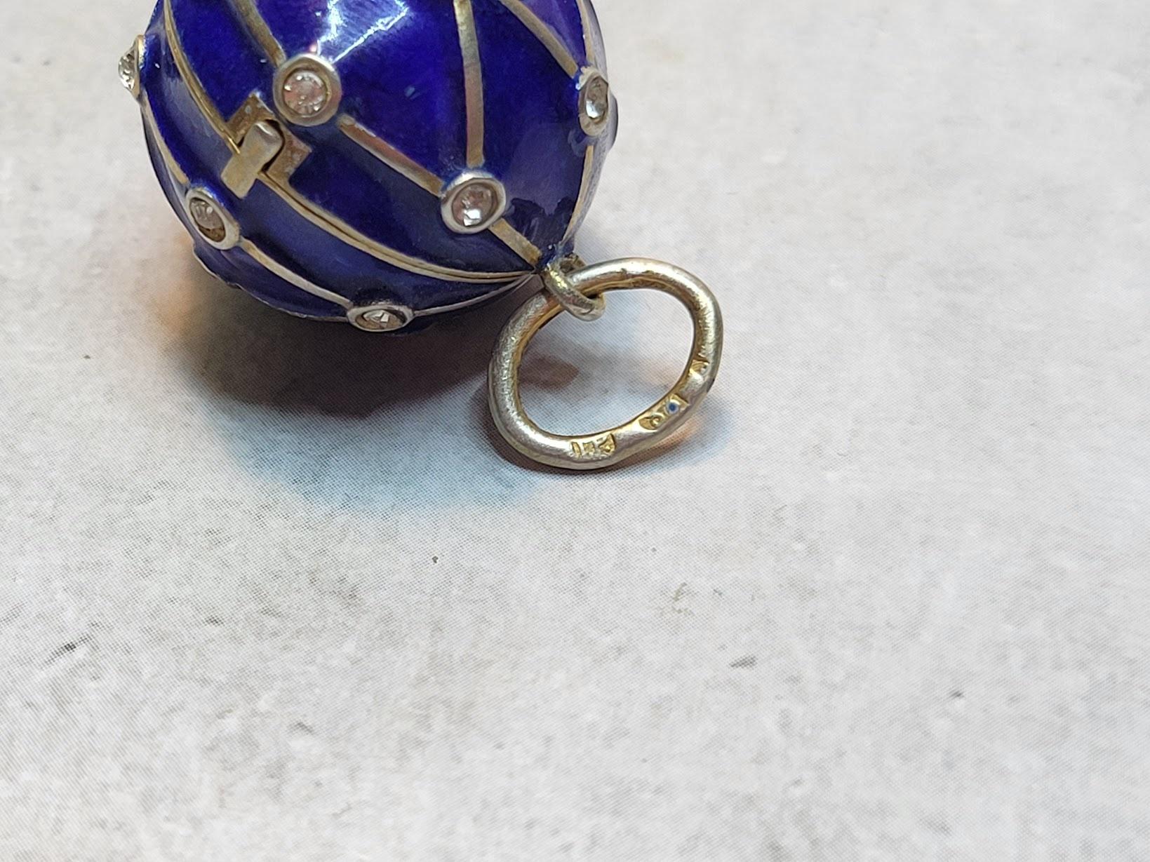 Medaglione imperiale russo Fabergé di Julius Rappoport in vendita 6
