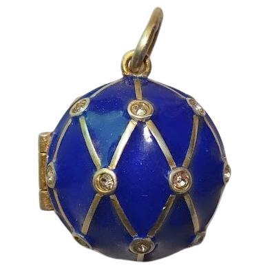 Russian Imperial Fabergé Medallion by Julius Rappoport