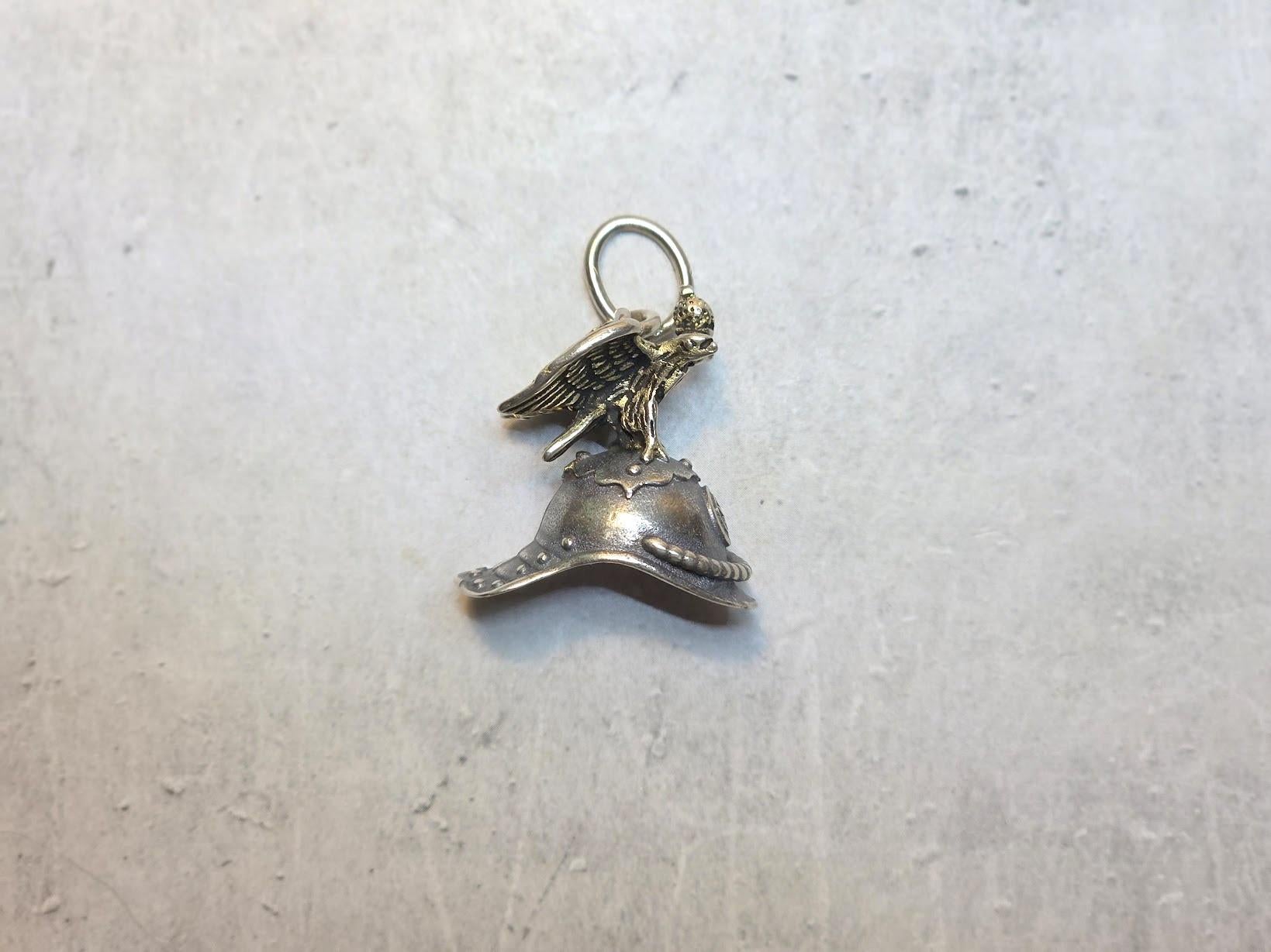 Russian Imperial Horse Guard Regiment Miniature Helmet Pendant For Sale 1