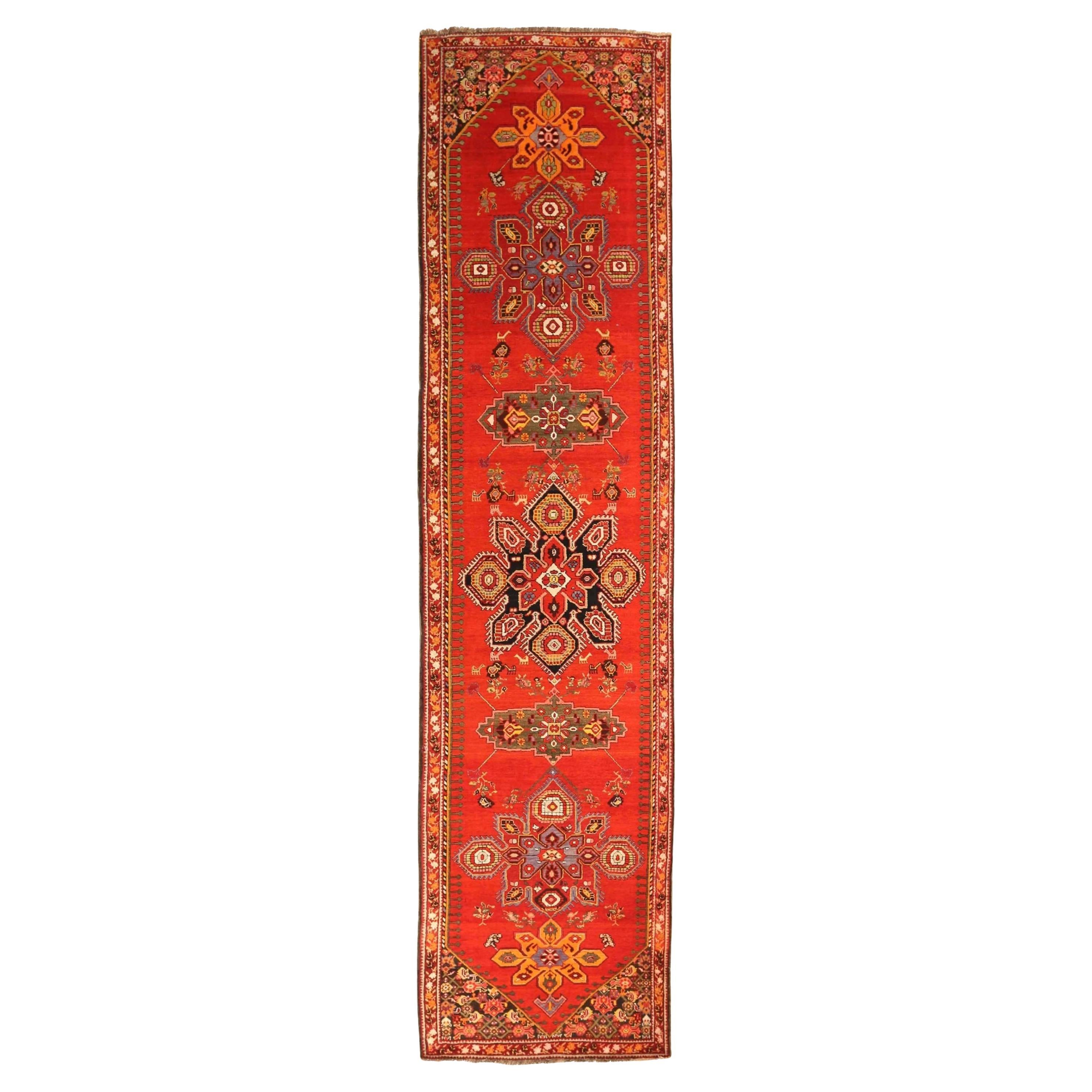 Russischer Karabagh Läufer Teppich CIRCA 1880 - 53929