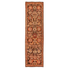 Alfombra Rusa Karabagh Circa 1910 - Lana Marrón Marfil Rojo 72790