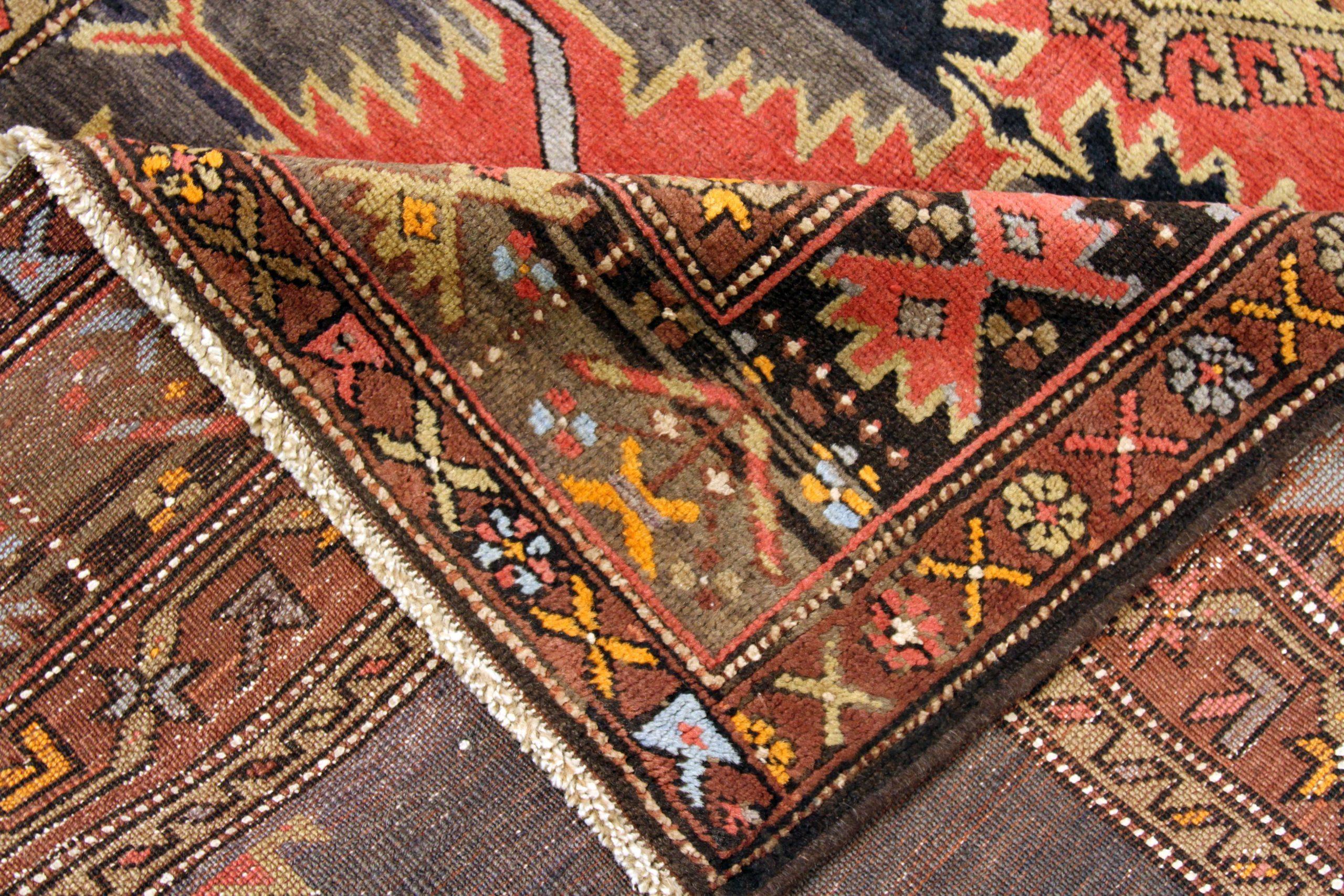 Russian Kazak Area Rugs - 10894 In Excellent Condition For Sale In Dallas, TX