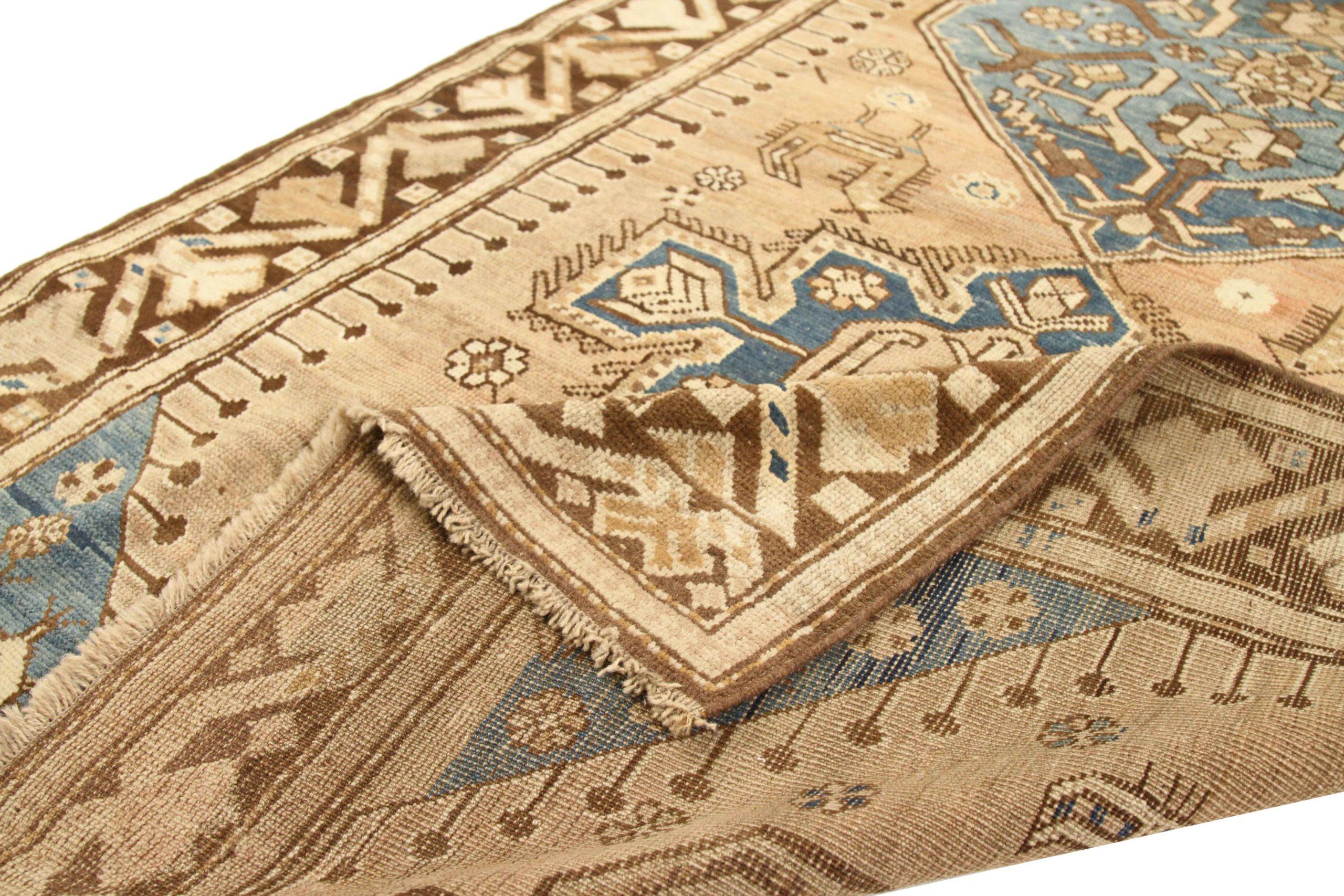 Russian Kazak Area Rugs - 11490 In Excellent Condition For Sale In Dallas, TX