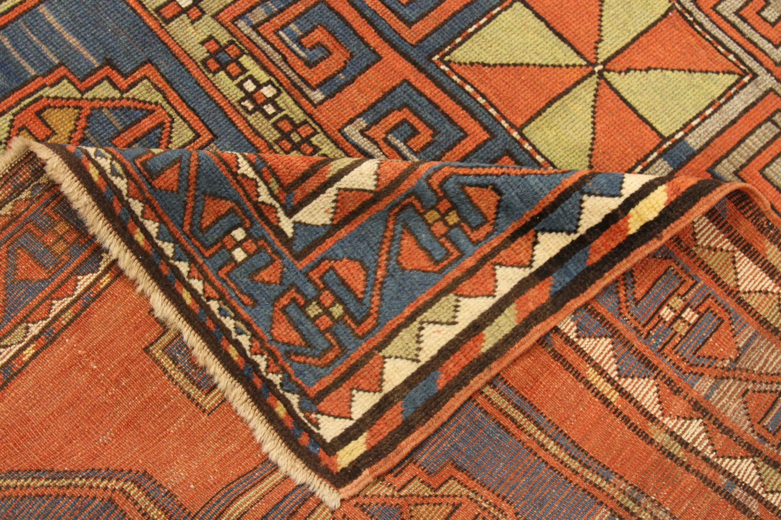 Russe Tapis russes de Kazak - 10979 en vente