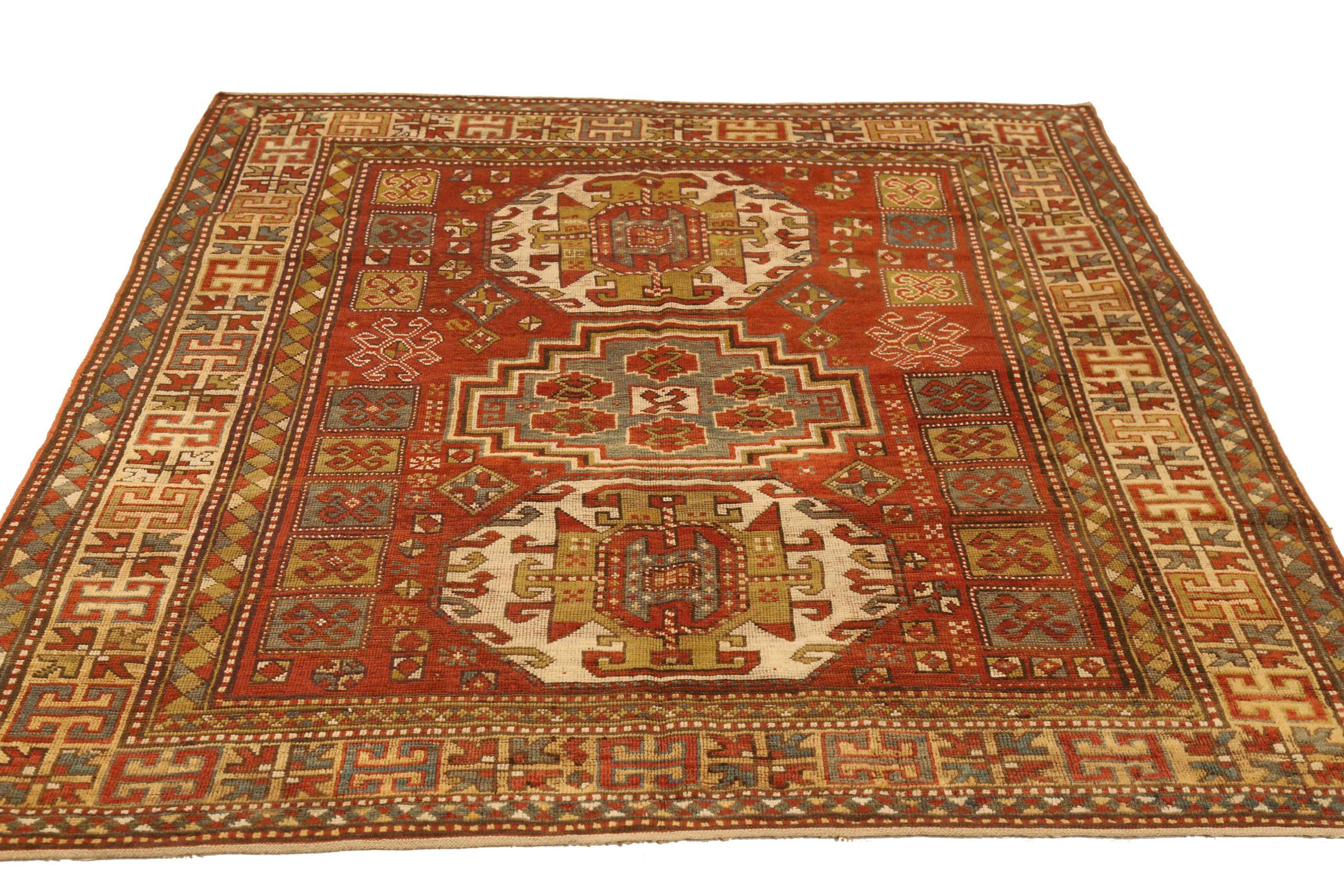 Discover the elegance of Russian Kazak featuring beautiful craftsmanship in Circa 1880. Designed with meticulous attention to detail, this exclusive design is perfect for enhancing your space.