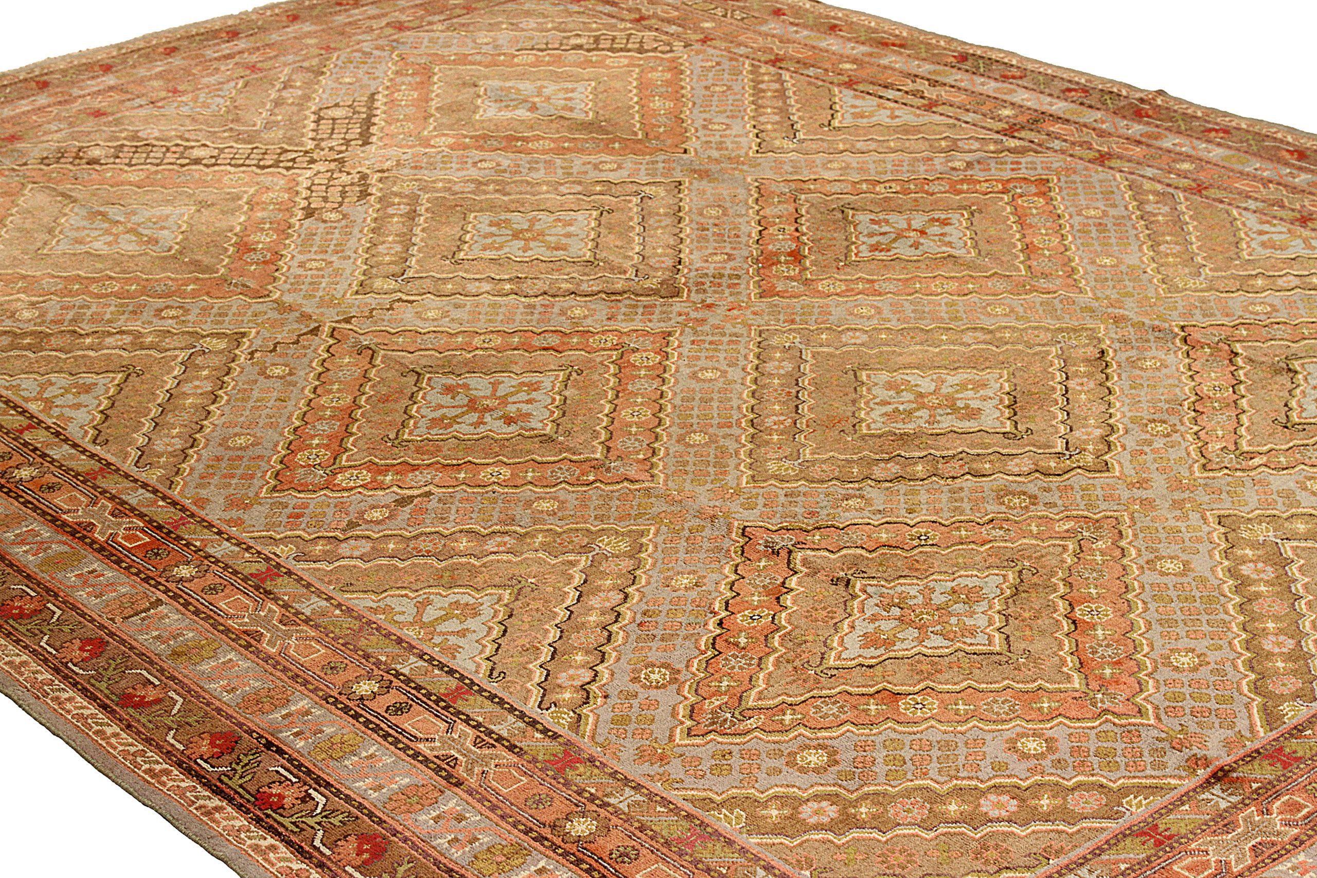 Russische Khotan-Teppiche - 11184 im Zustand „Hervorragend“ im Angebot in Dallas, TX