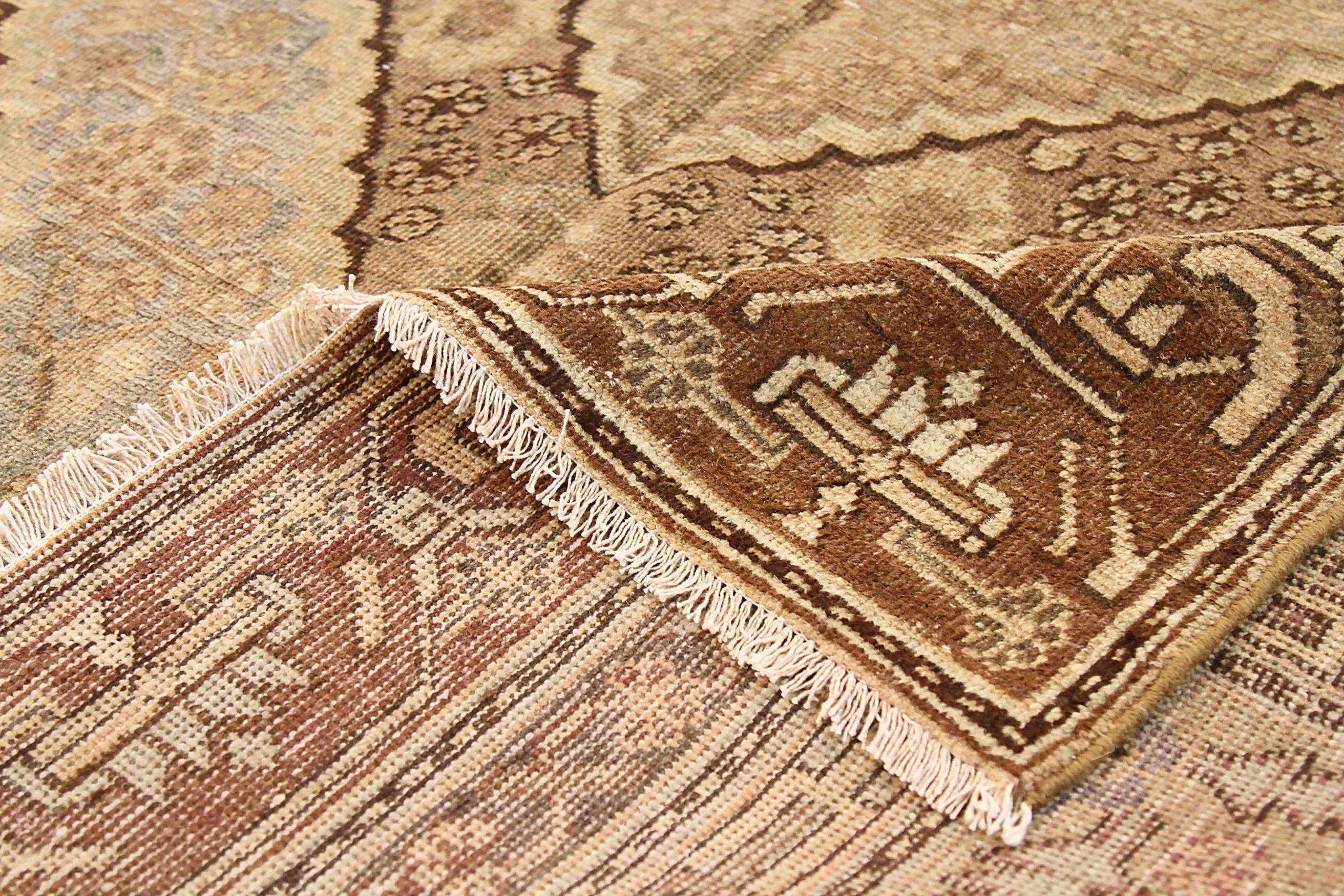 Alfombras rusas Khotan - Lana Marrón Marfil Topo 71838 en Excelente estado para la venta en Dallas, TX
