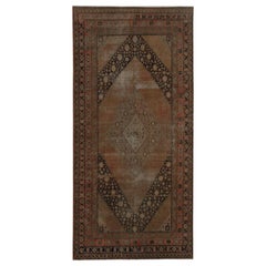 Tappeti russi Khotan - Lana Marrone Rosa Taupe Design - 97994