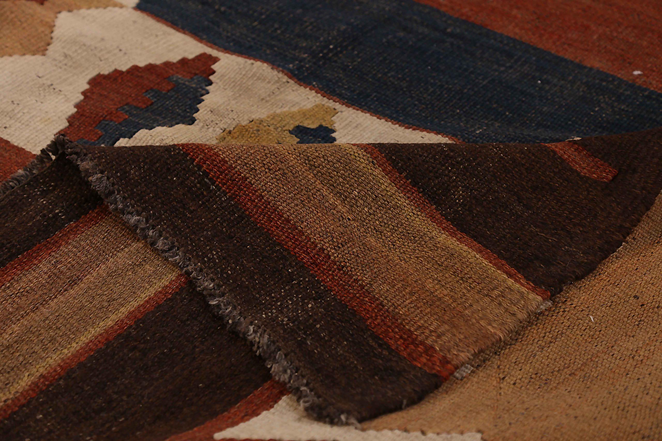 20th Century Russian Kilim Area Rugs - 68082 For Sale