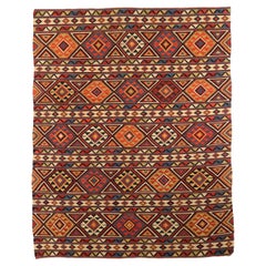 Tappeti russi Rug & Kilim - Lana Blu Rosso Giallo 73899