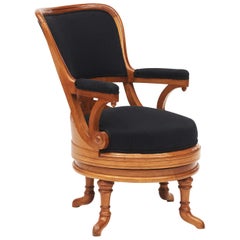 Russian Late Empire Revolving Chair