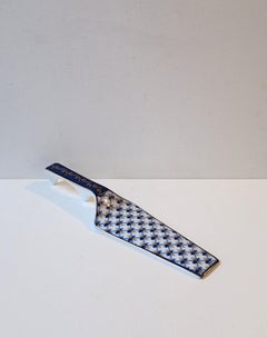 Russisches Lomonosov Porcelain Kuchen oder Pie Serving Piece