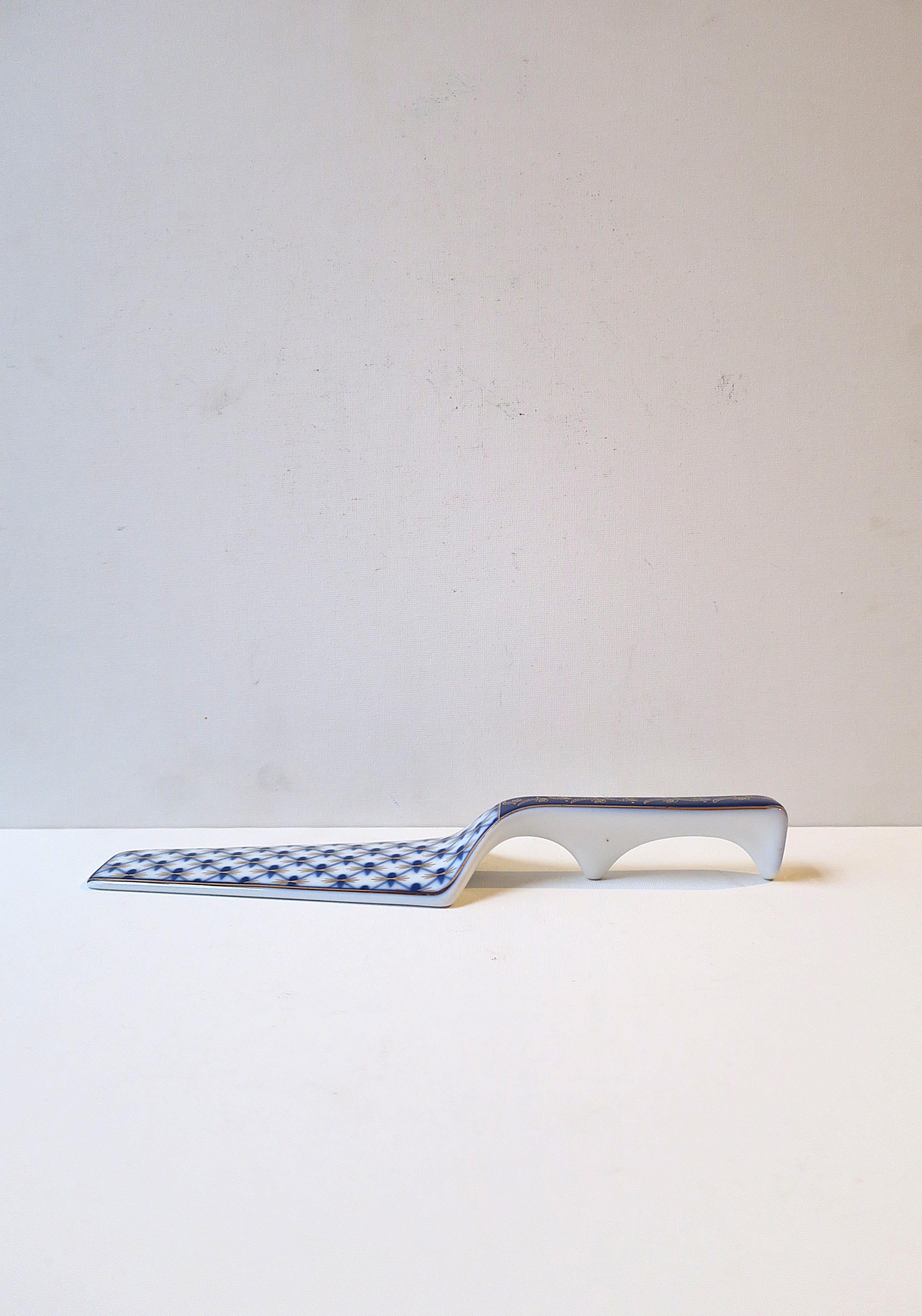 Servizio da torta o da dessert in porcellana russa Lomonosov Porcelain 2