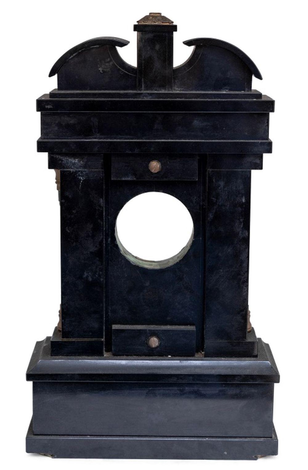 Gilt Russian Marble and Malachite Clock Stand For Sale